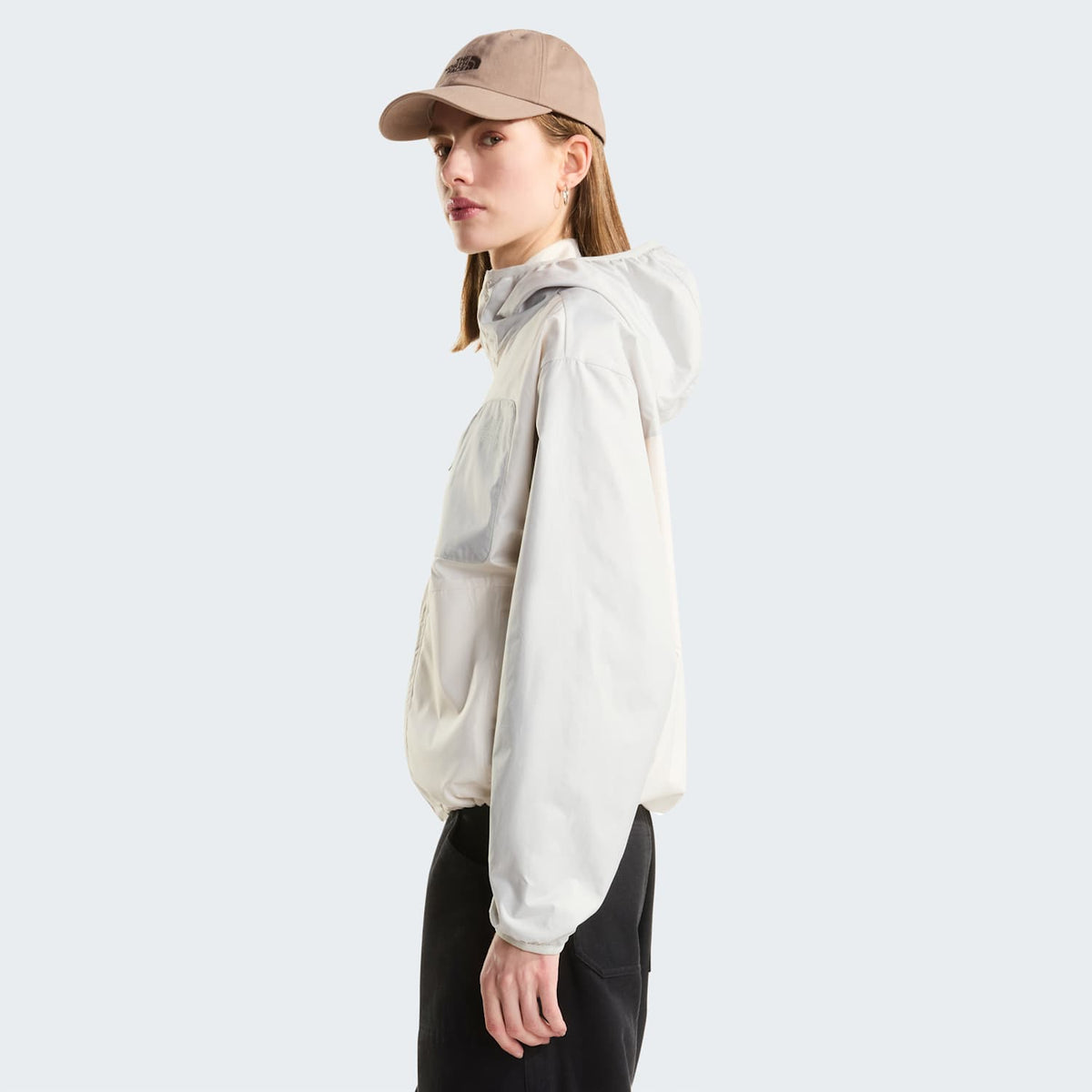 Veste coupe-vent Nuketo pour femme - White Dune-Cumulus Cloud
