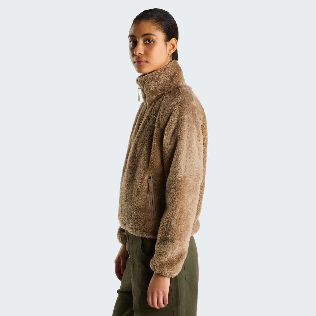 Veste en polaire demi-zippée Osito Evolve pour femme - Garnet