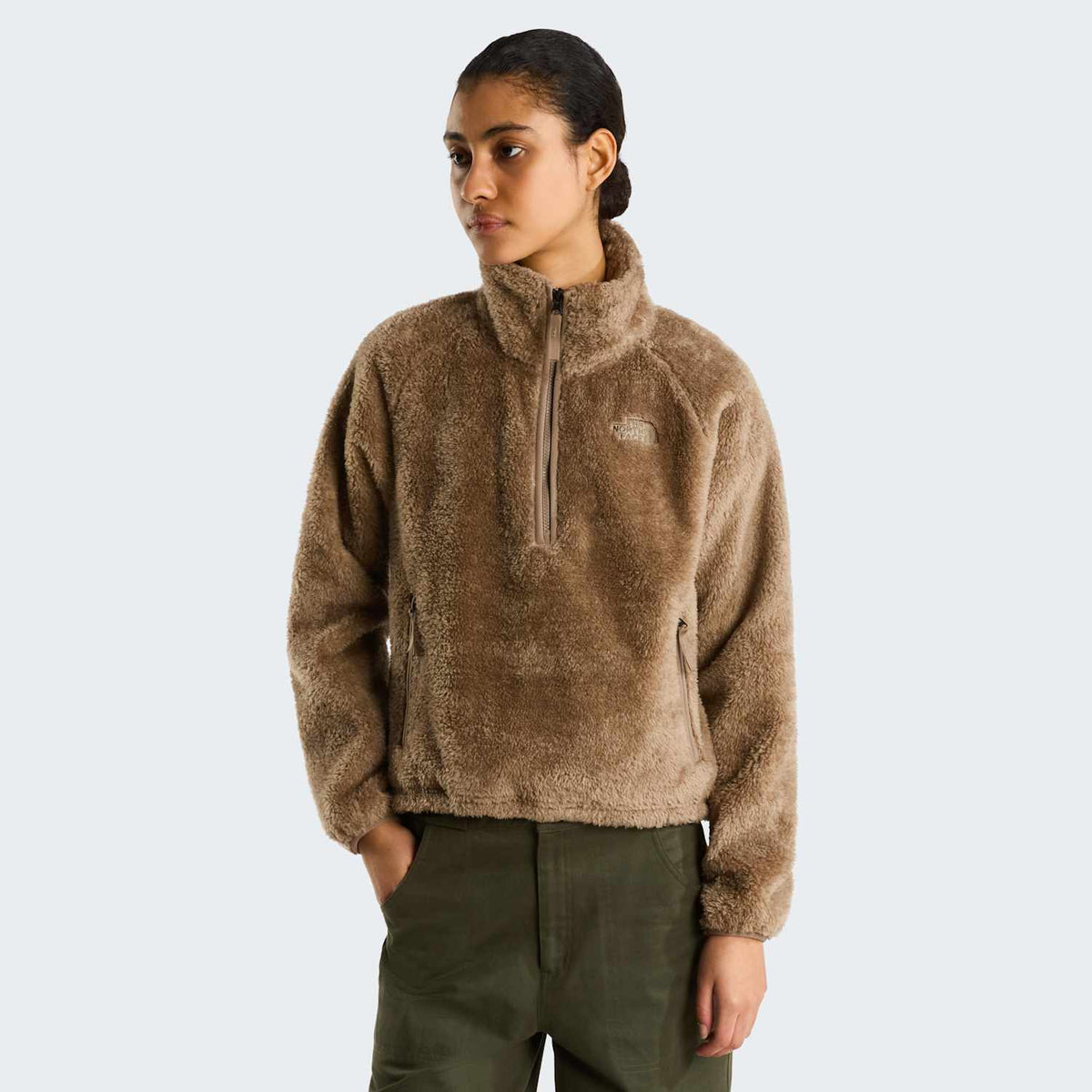 Veste en polaire demi-zippée Osito Evolve pour femme - Garnet