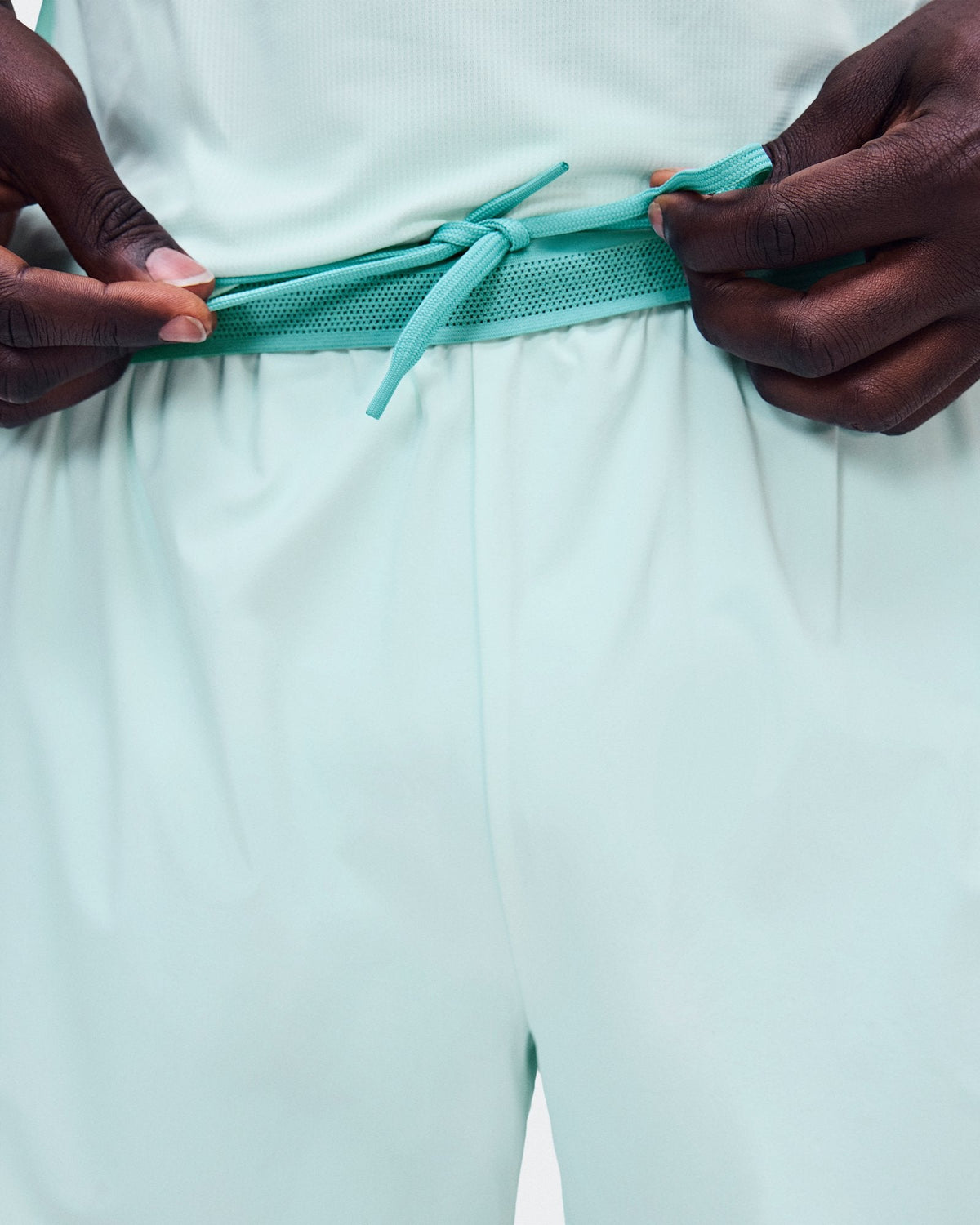 5" Performance 2/1 Shorts homme - Flurry | Aquamarine