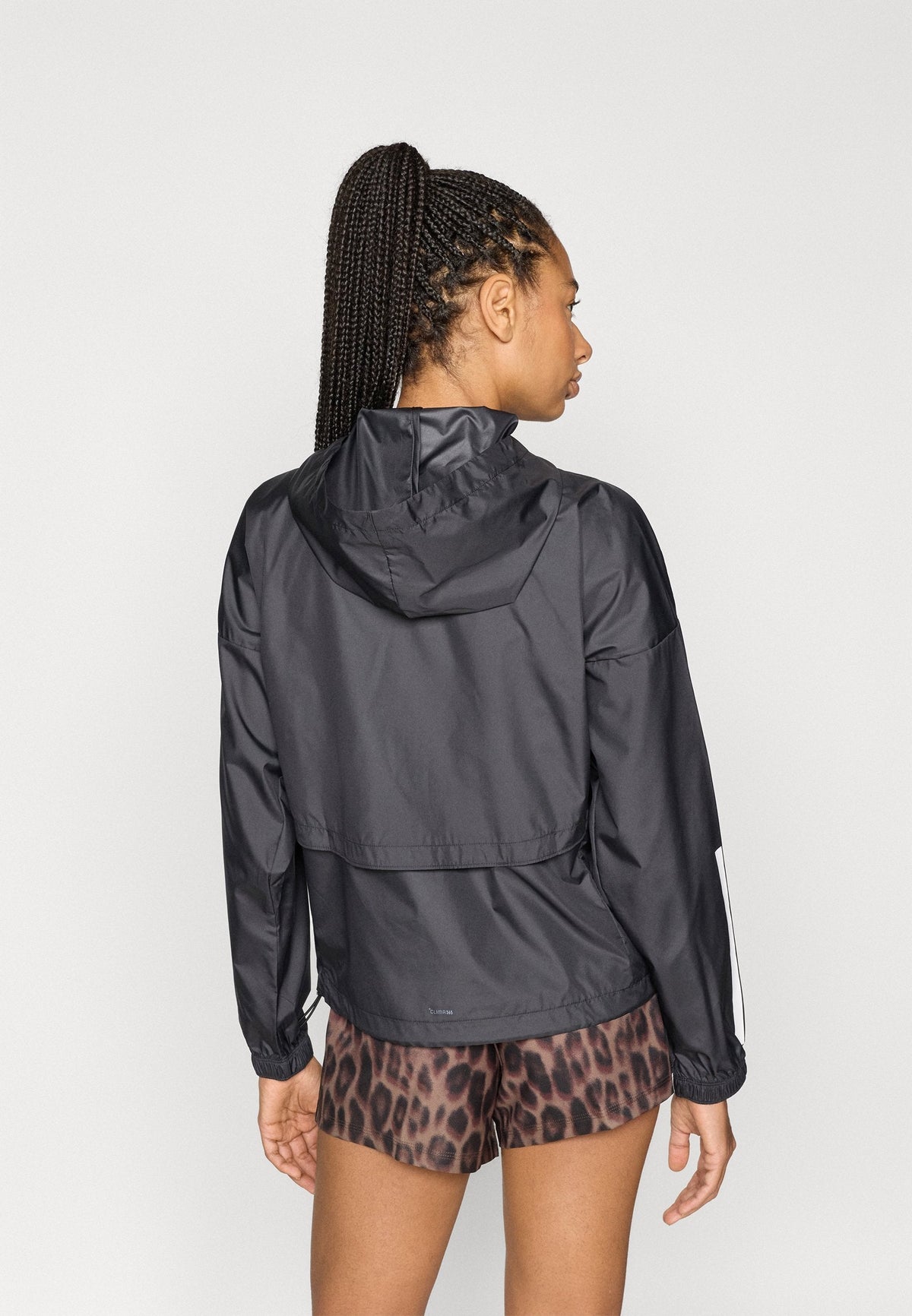adidas Performance Hyperglam 3 Stripes – Sweat à capuche Femme – black/noir