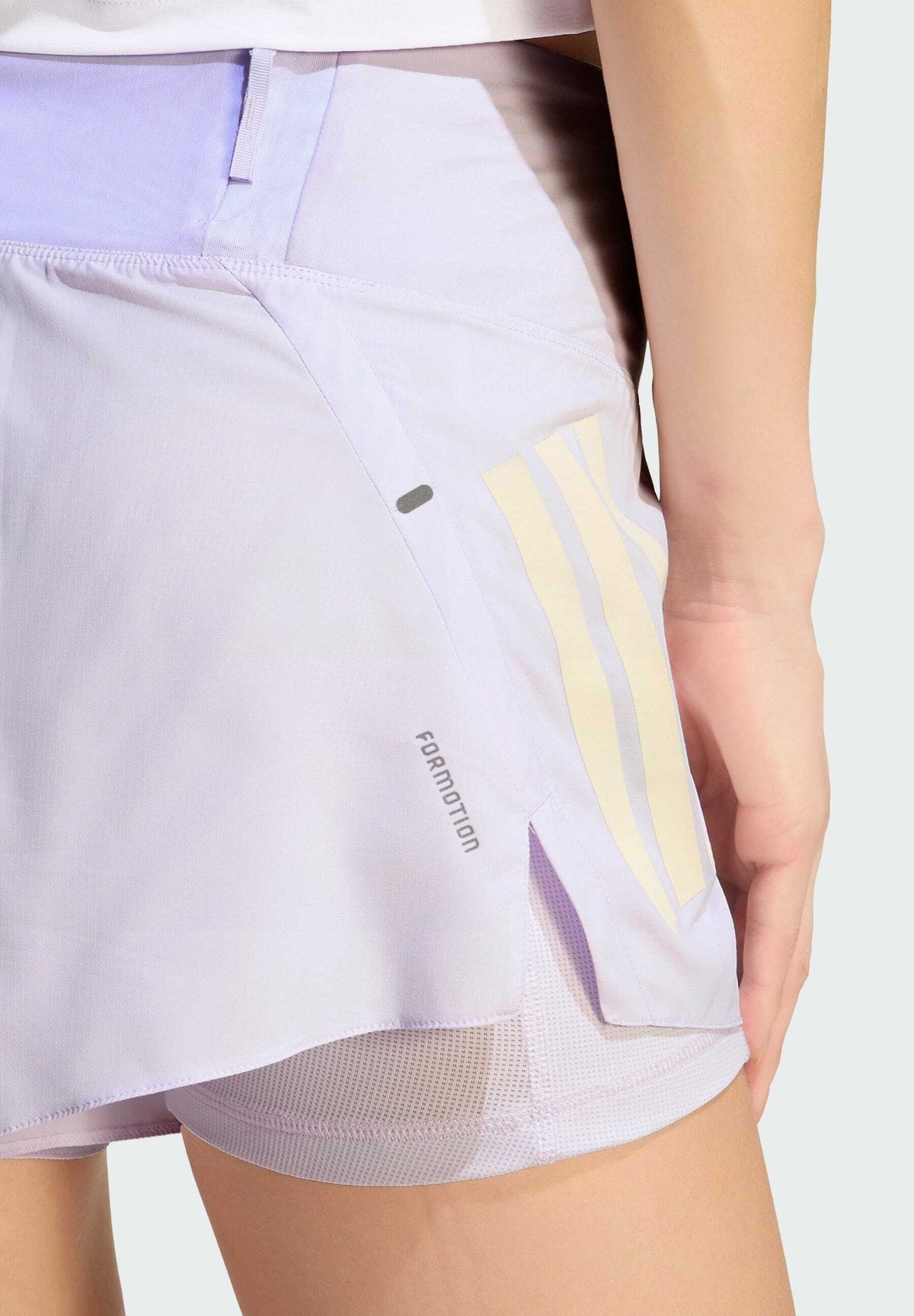adidas Performance adi365 – Short 2 en 1 Femme – frozen purple/white/violet