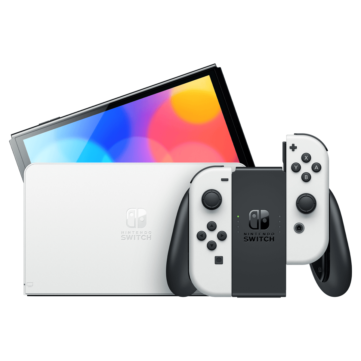 Nintendo Switch – Modèle OLED (blanc) + Mario Kart 8 Deluxe + abonnement individuel de 12 mois (365 jours) au service Nintendo Switch Online