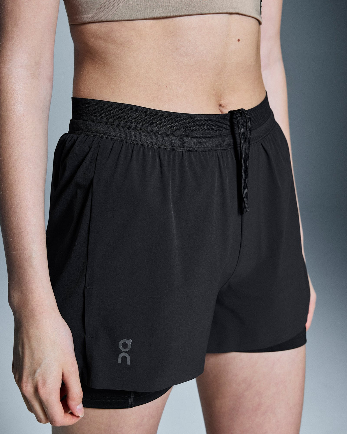  3" Performance 2/1 Shorts femme - Black