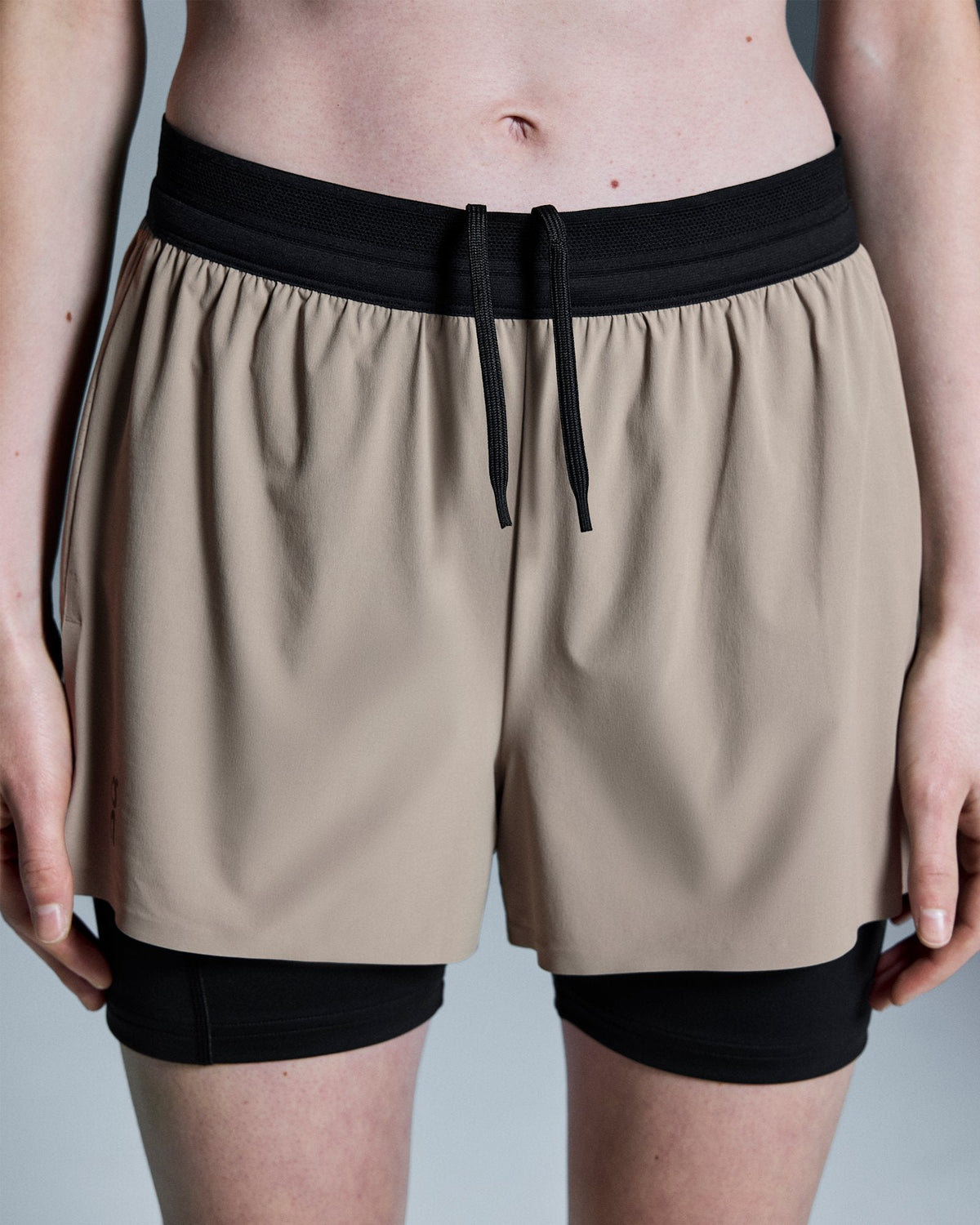  3" Performance 2/1 Shorts femme - Cinder | Black