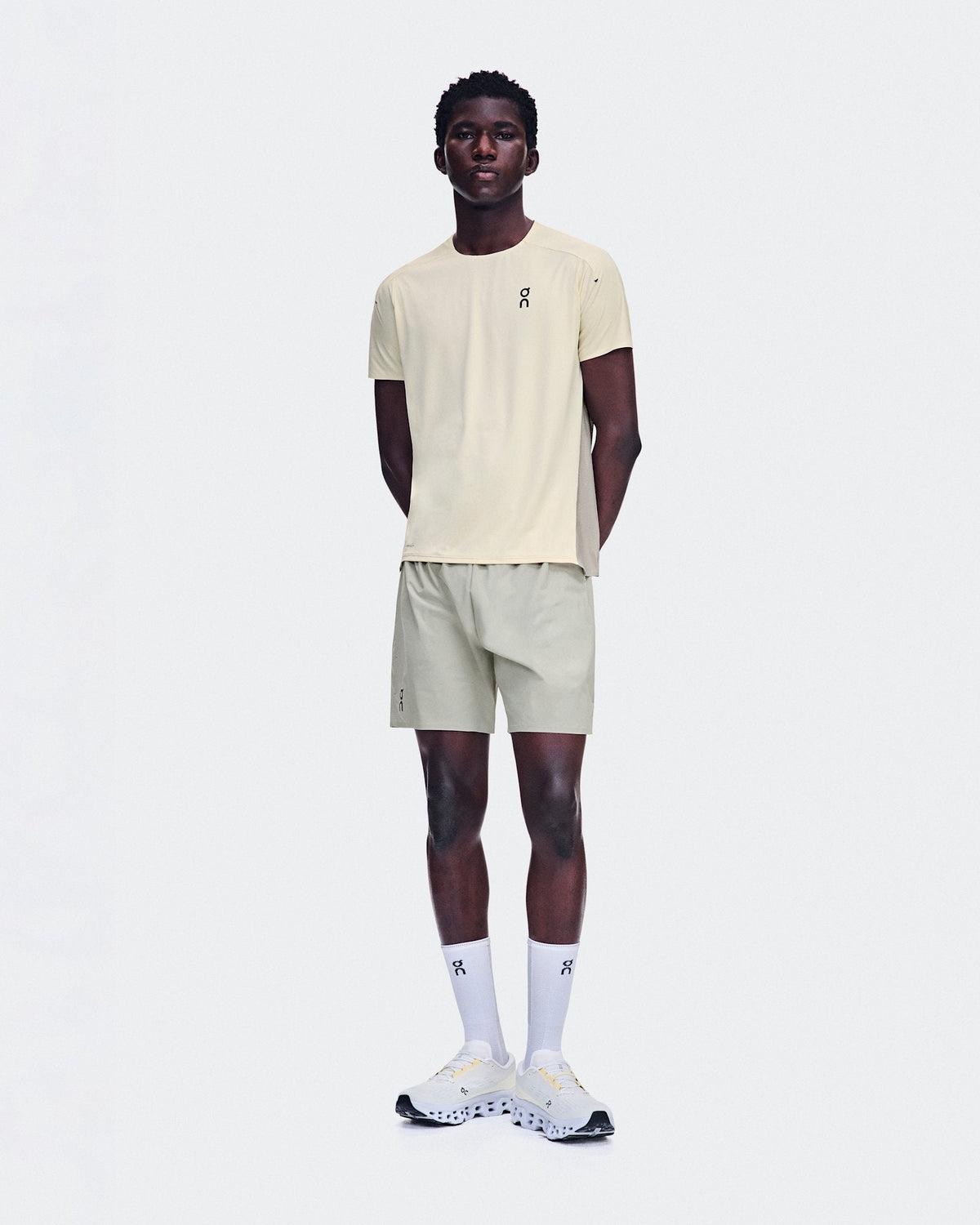 7" Performance Shorts homme - Brume