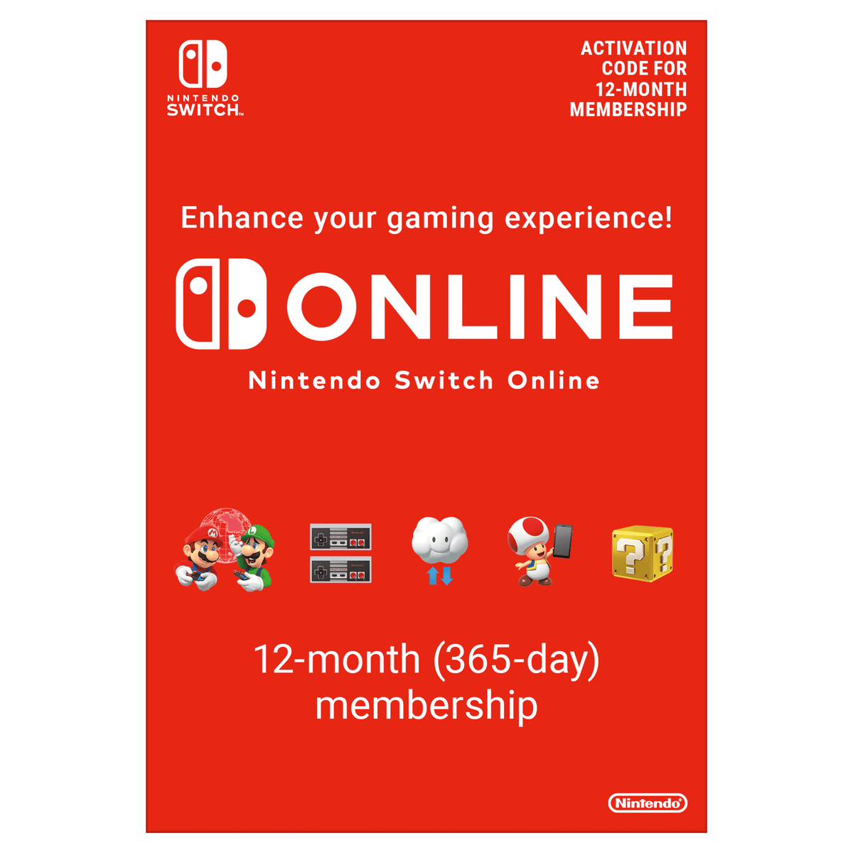 Nintendo Switch – Modèle OLED (blanc) + Mario Kart 8 Deluxe + abonnement individuel de 12 mois (365 jours) au service Nintendo Switch Online