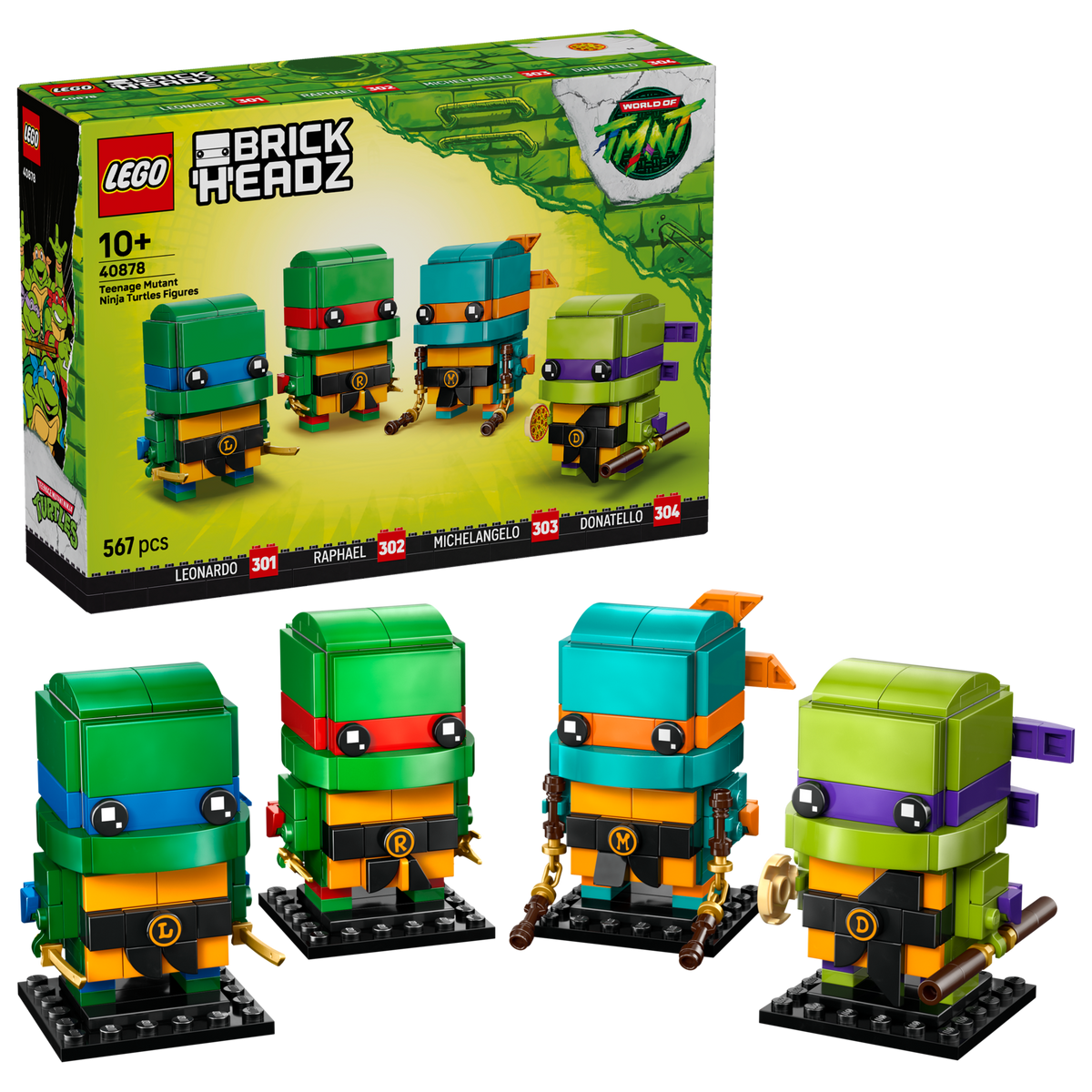 Figurines des Tortues Ninja