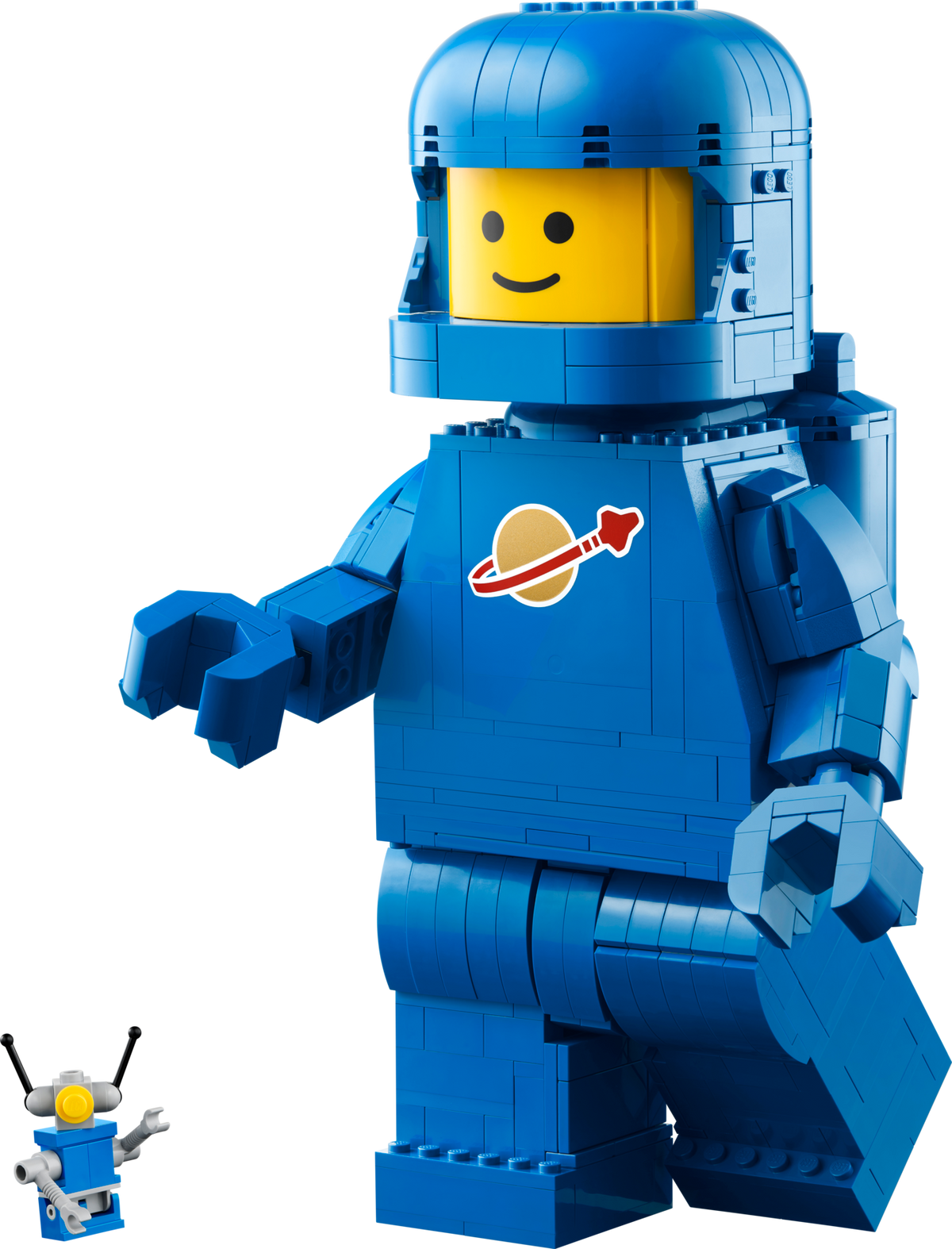 Minifigurine d’astronaute bleu grand format