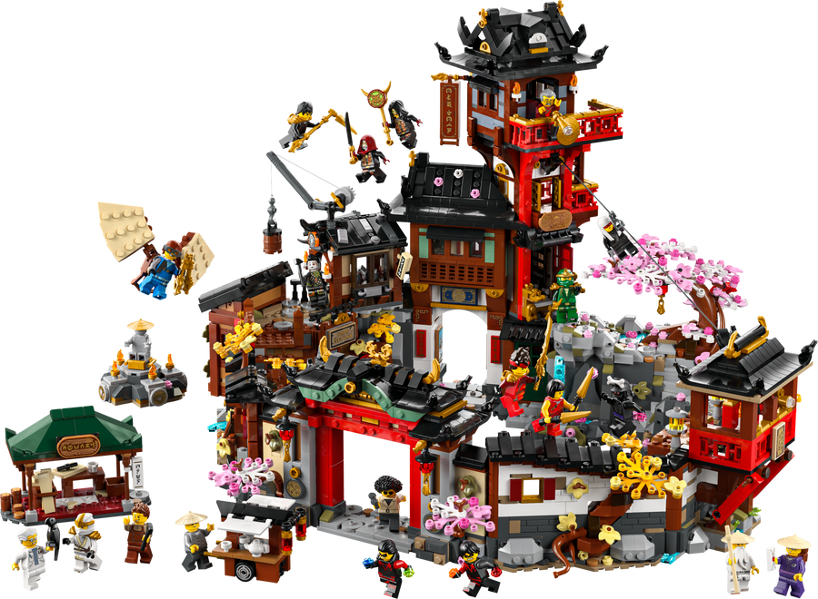 LEGO® NINJAGO – 15.º aniversario: La ciudad vieja (71861)