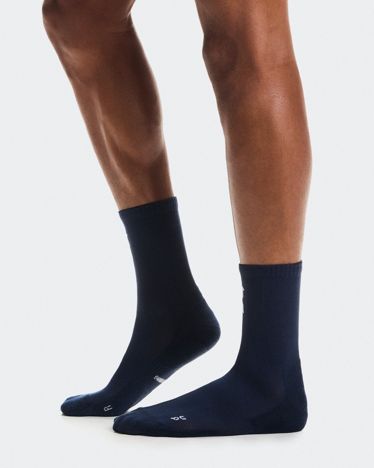 Core Run Sock High 2P - Navy