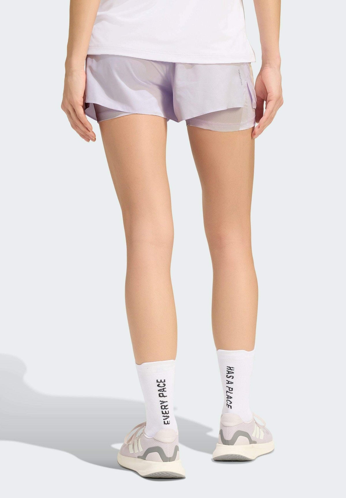 adidas Performance adi365 – Short 2 en 1 Femme – frozen purple/white/violet