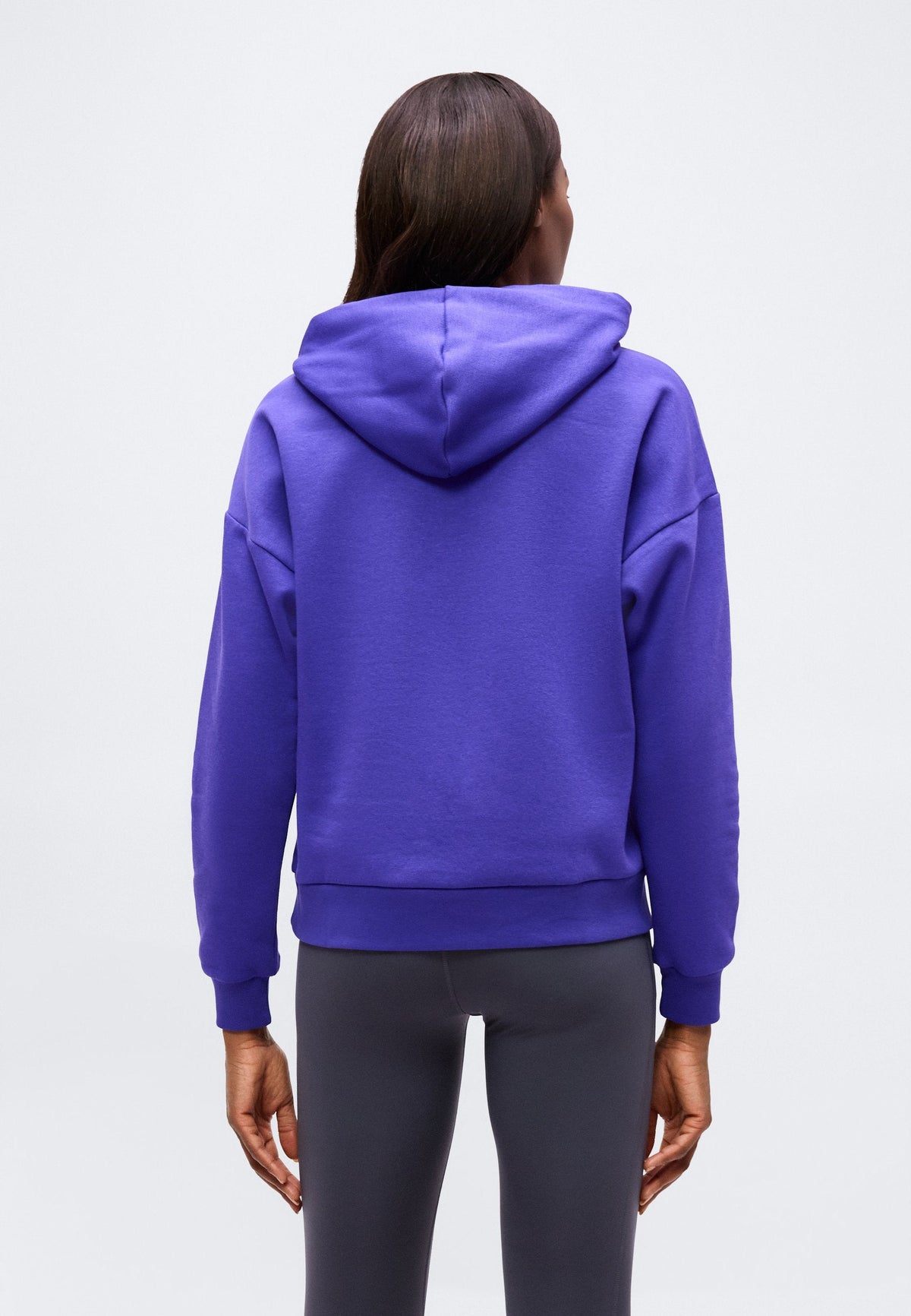 adidas Sportswear Essentials – Sweat à capuche Femme – pure purple/white/violet foncé