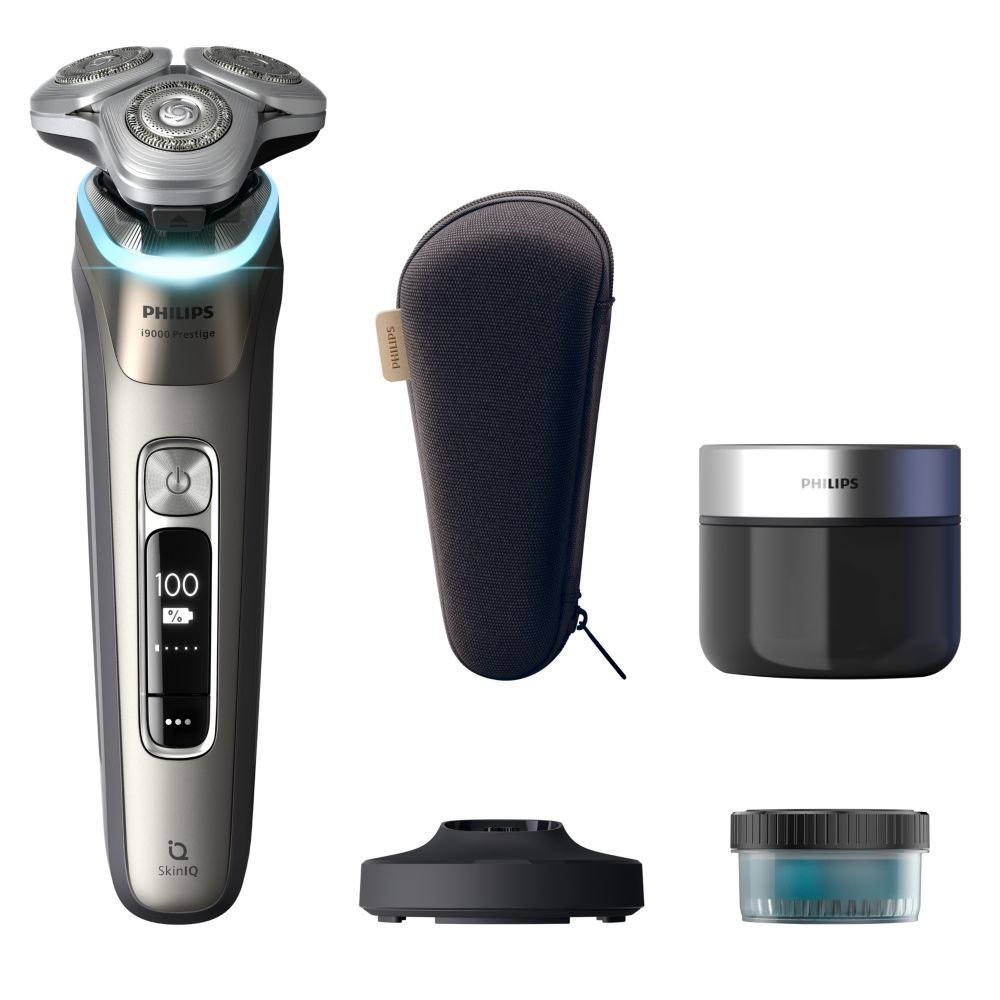 Philips i9000 Prestige Rasoir électrique 100 % étanche avec SkinIQ