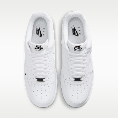 Nike Air Force 1 '07 LV8 Homme – Blanc/Noir/Reflect Silver