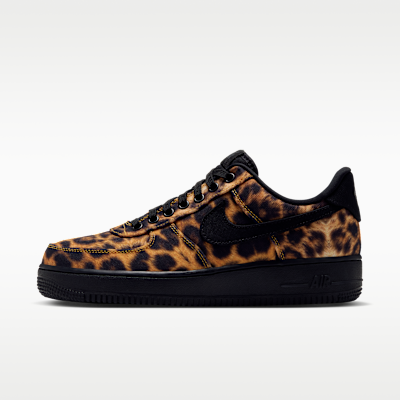 Nike Air Force 1 '07 SE Leopard Mujer – Multicolor/Bucktan/Desert Ochre/Negro