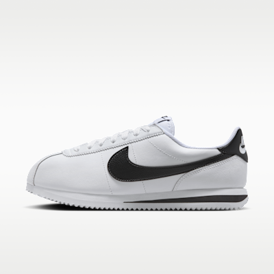 Nike Cortez Leather Mujer – Blanco/Negro