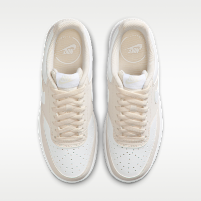 Nike Court Vision Low Femme – Phantom/Blanc