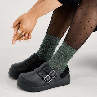 Loaferette Clog – Black