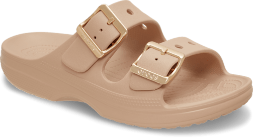 Saturday Metallic Buckle Sandal – Blush