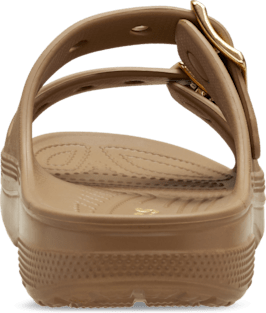 Saturday Metallic Buckle Sandal – Sepia