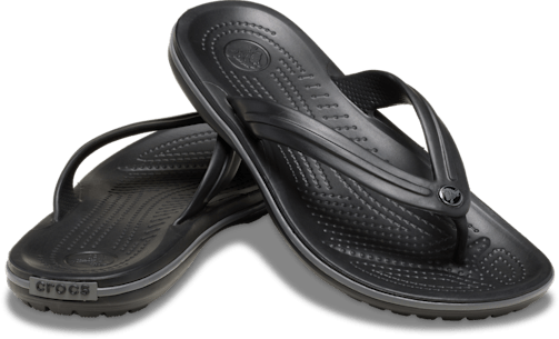 Crocband™ Flip – Black/Slate Grey
