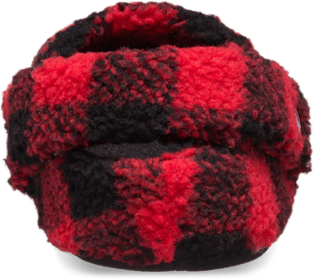 Classic Buffalo Check Cozzzy Slipper – Varsity Red / Black