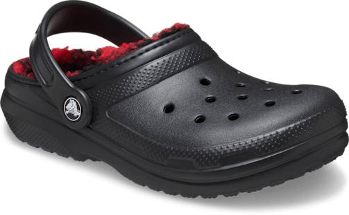 Toddler Classic Lined Buffalo Check Clog – Black