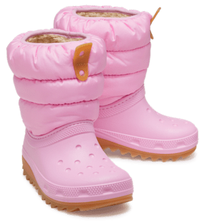 Kids' Classic Neo Puff Boot – Pink Tweed / Gum