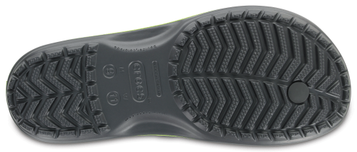 Crocband™ Flip – Graphite / Volt Green