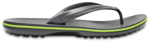 Crocband™ Flip – Graphite / Volt Green