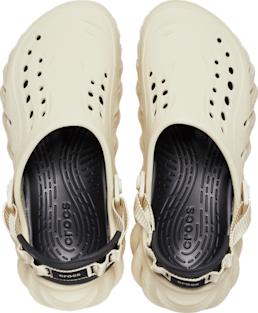 Echo Clog – Bone / Black