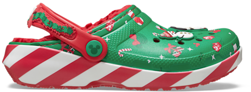 Kids’ Mickey Mouse Holiday Lined Clog
