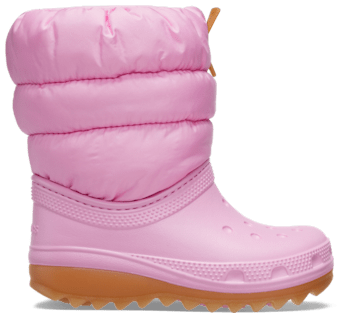 Kids' Classic Neo Puff Boot – Pink Tweed / Gum