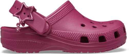 Toddlers' Classic Star Buckle Clog – Royal Pink