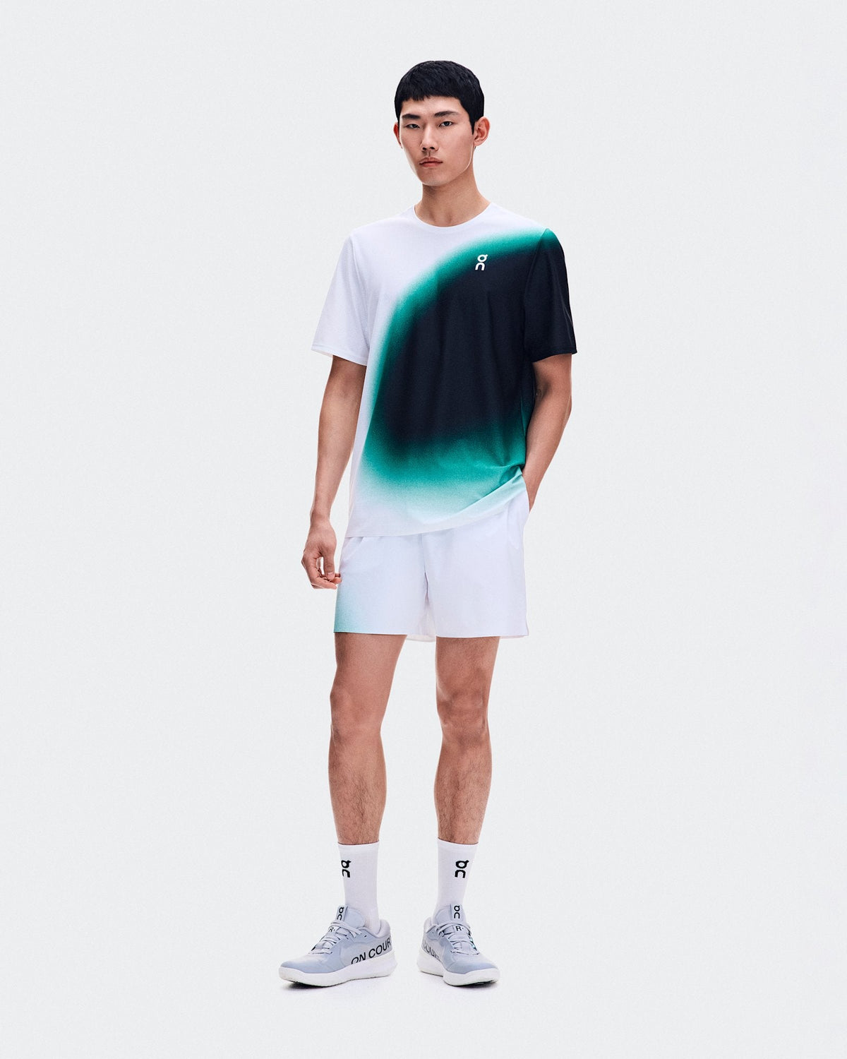 5" Court Shorts Swing homme - White | Neem