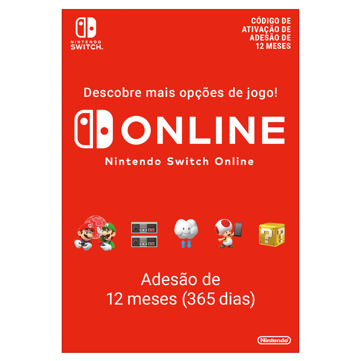 Nintendo Switch – Modèle OLED (blanc) + Mario Kart 8 Deluxe + abonnement individuel de 12 mois (365 jours) au service Nintendo Switch Online