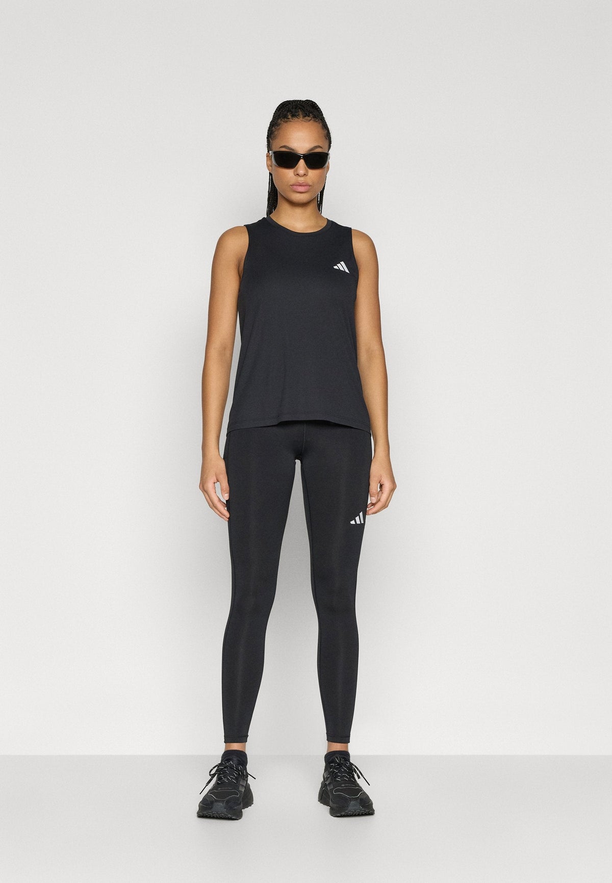 adidas Performance Run Ess 1/1 L – Collants de running Femme – black/noir