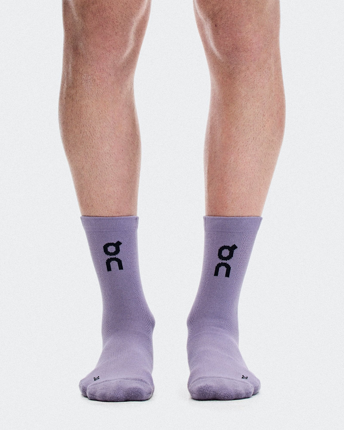 Core Run Sock High 2P - Foxglove | Mallow