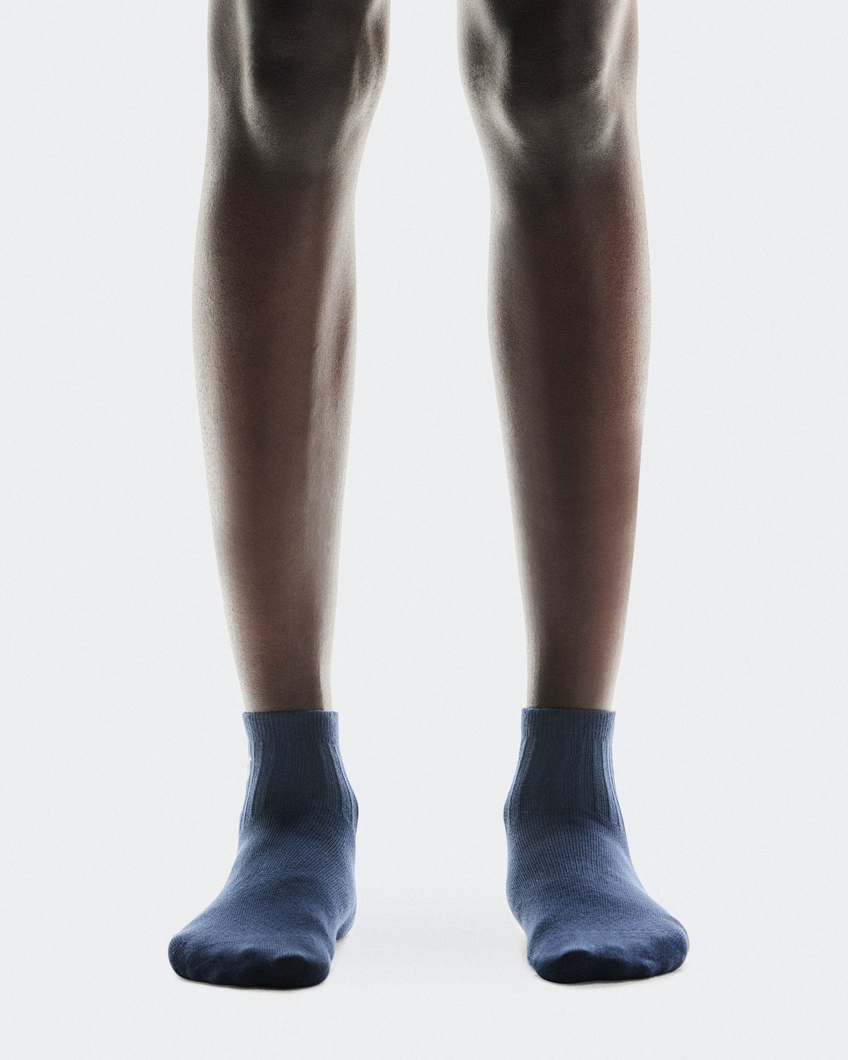 Logo Sock Mid 3P - Navy
