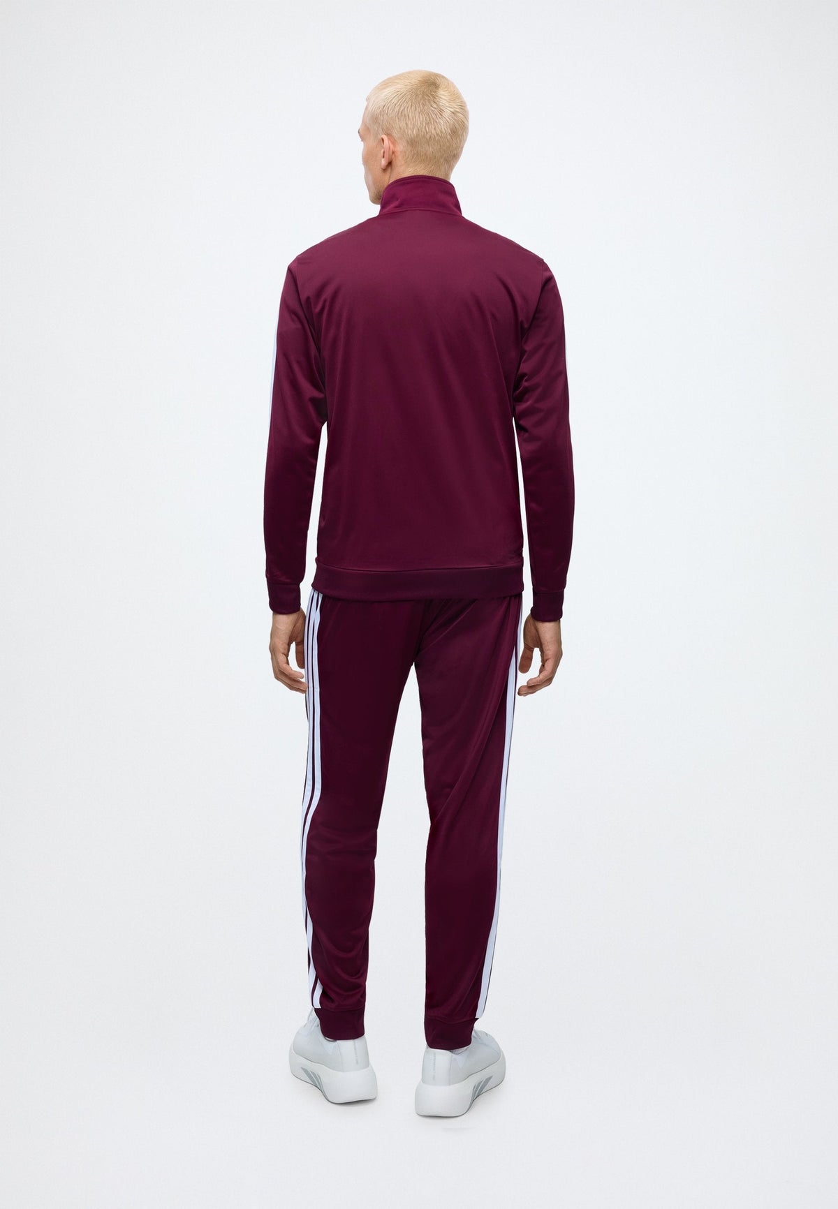 adidas Sportswear Dayready Tracksuit – Survêtement Homme – team maroon/white/rouge foncé