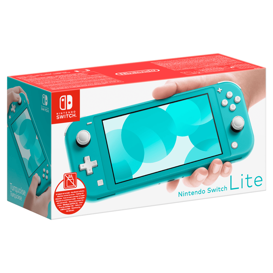Nintendo Switch Lite (turquesa) – Sin adaptador de corriente