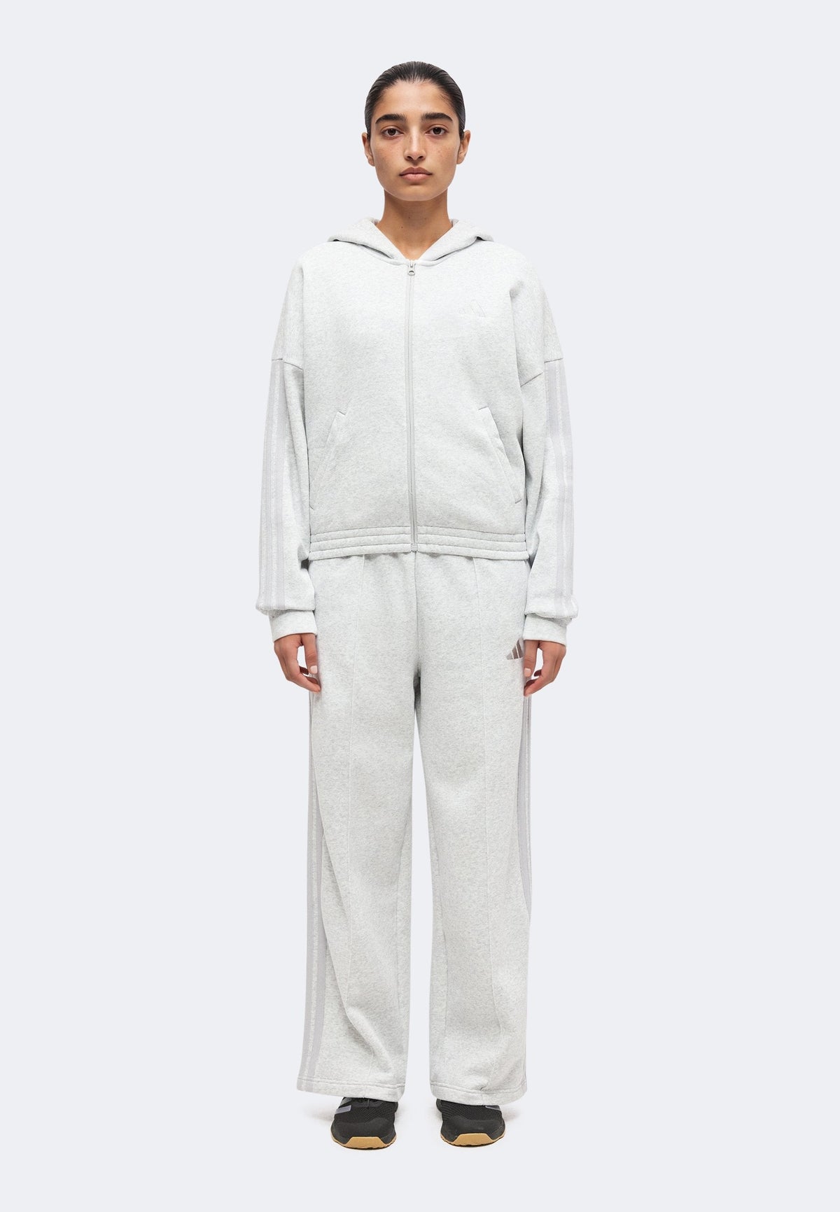 adidas Sportswear Energize – Survêtement Femme – light grey heather/gris clair chiné