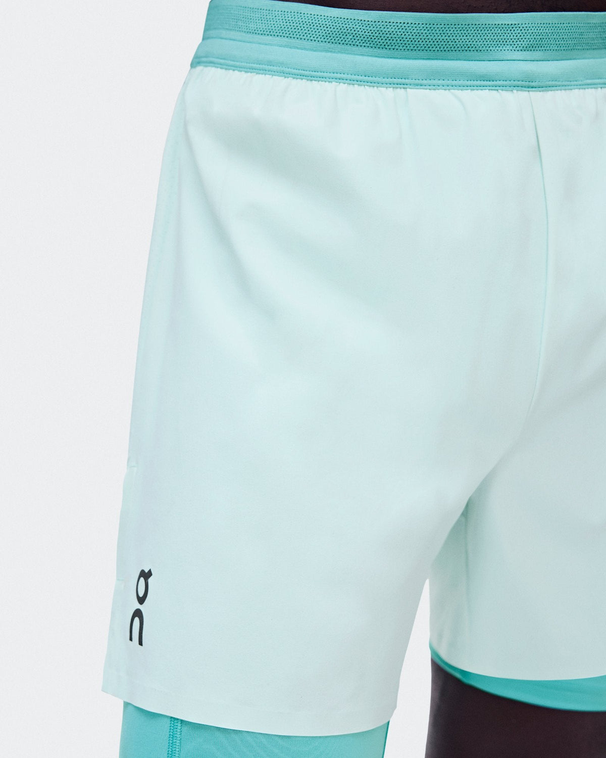 5" Performance 2/1 Shorts homme - Flurry | Aquamarine