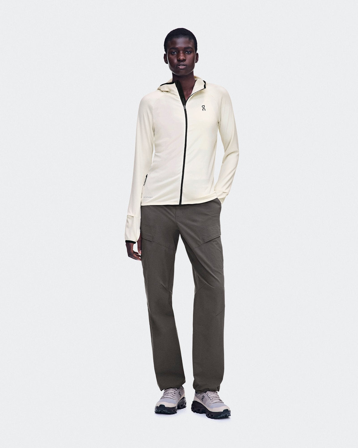  Climate Zip Hoodie femme - Hare