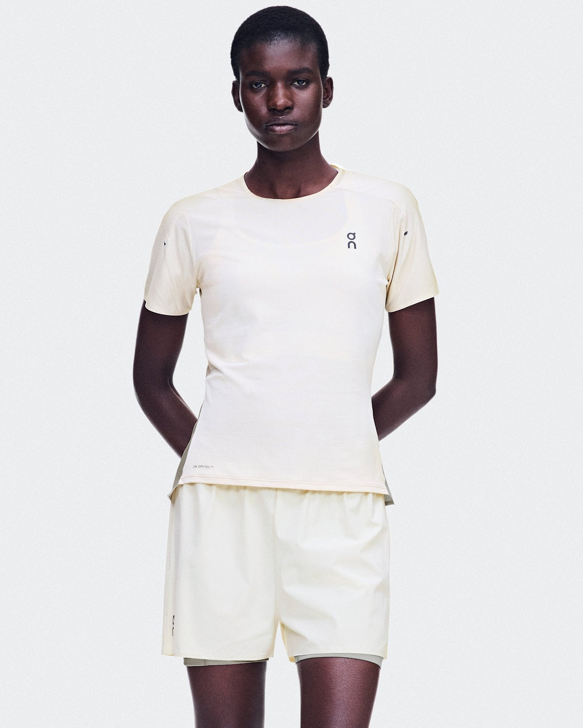  3" Performance 2/1 Shorts femme - Hare | Brume