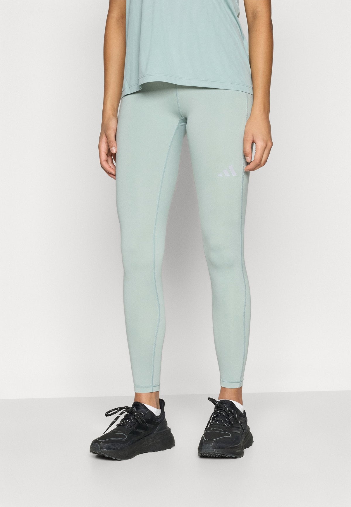adidas Performance Run Ess 1/1 L – Collants de running Femme – sage/menthe