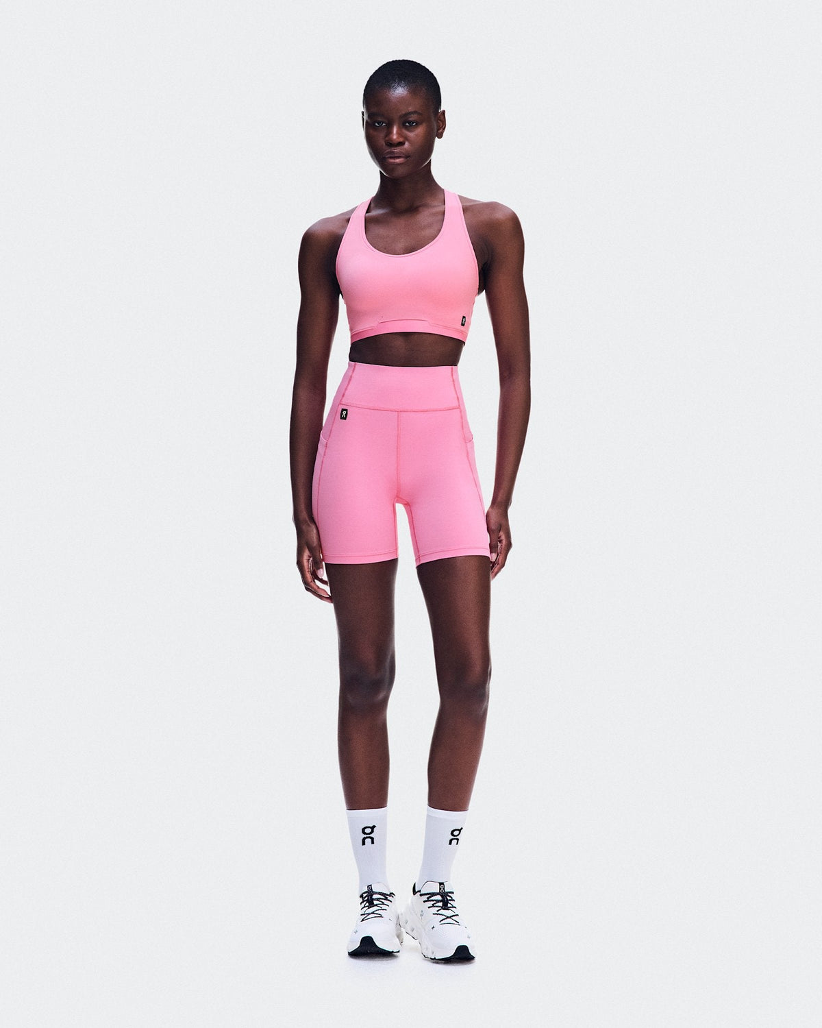  Train Tights Short 6" femme - Bubblegum