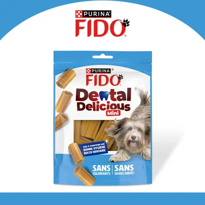 FIDO® Dental Delicious Mini 130g - Friandise pour chien