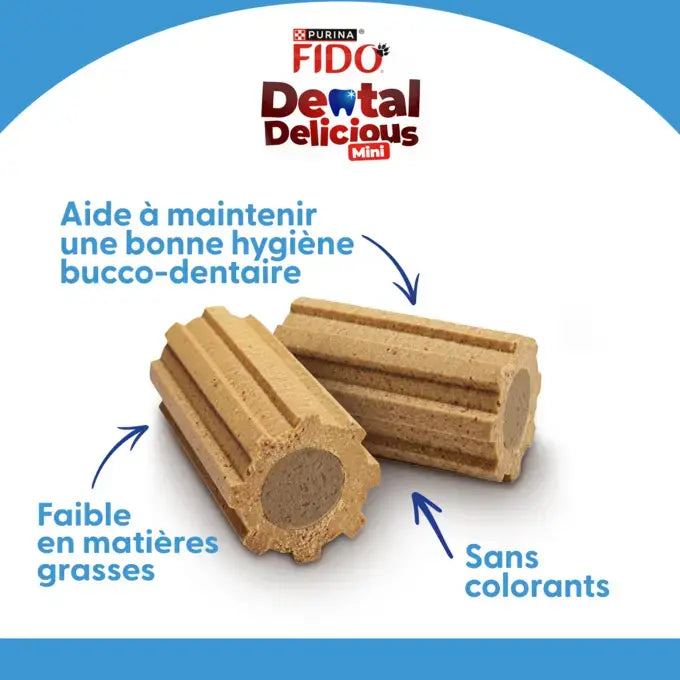 FIDO® Dental Delicious Mini 130g - Friandise pour chien